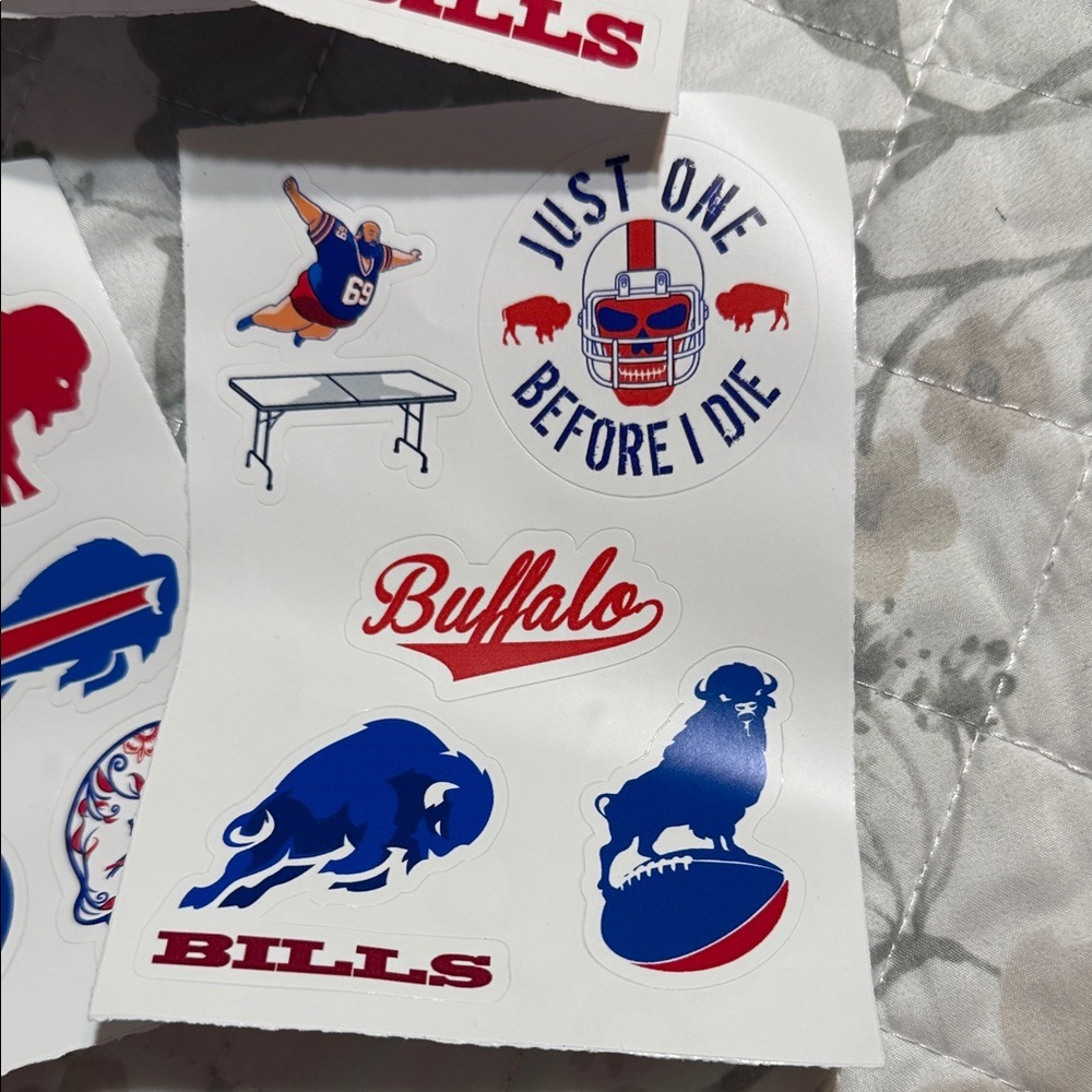 Buffalo David Bitton NFL Sticker Collection - Picture 3 of 6